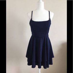 Altar’d State Hampton Dress in Navy